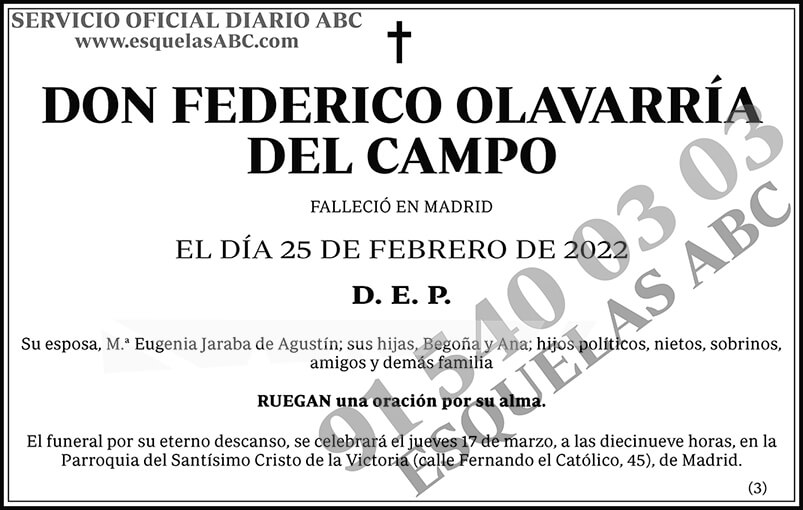 Federico Olavarría del Campo