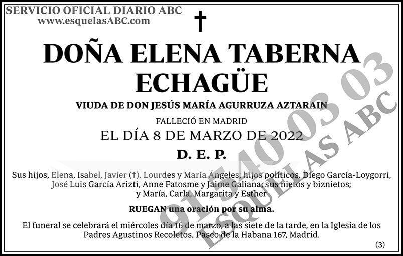 Elena Taberna Echagüe