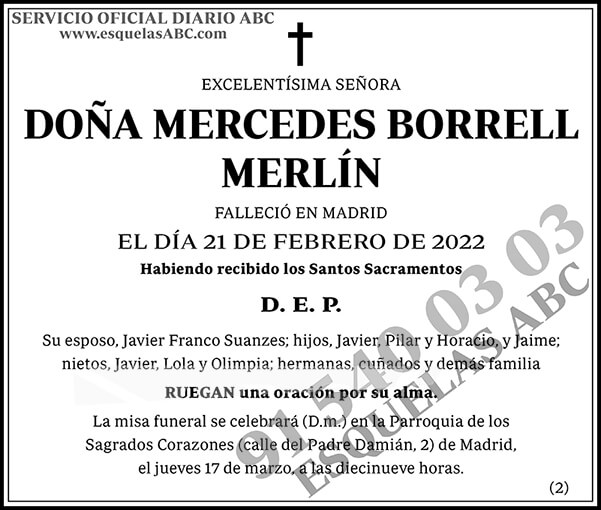 Mercedes Borrell Merlín