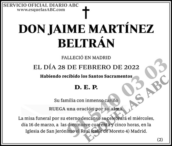 Jaime Martínez Beltrán