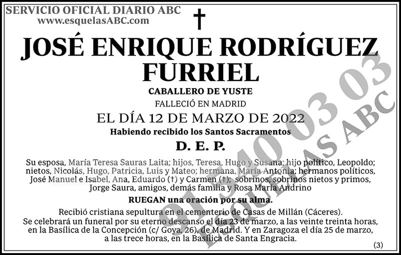 José Enrique Rodríguez Furriel