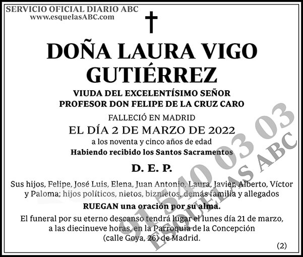 Laura Vigo Gutiérrez