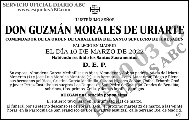 Guzmán Morales de Uriarte