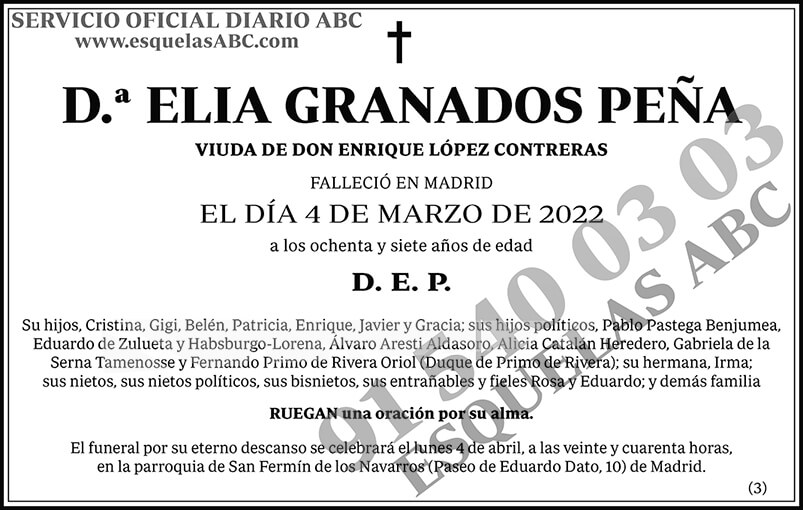 Elia Granados Peña