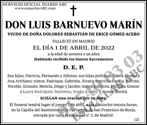 Luis Barnuevo Marín