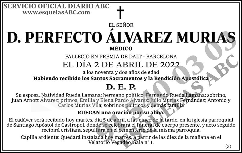 Perfecto Álvarez Murias