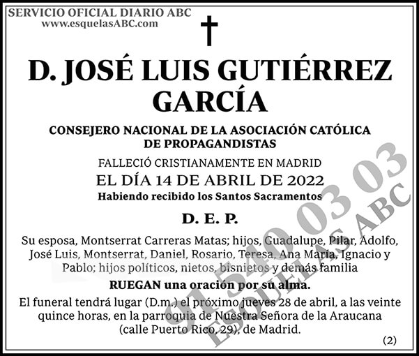 José Luis Gutiérrez García