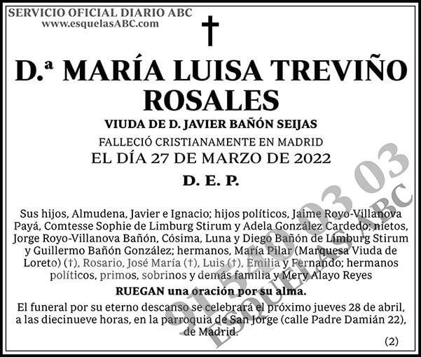 María Luisa Treviño Rosales