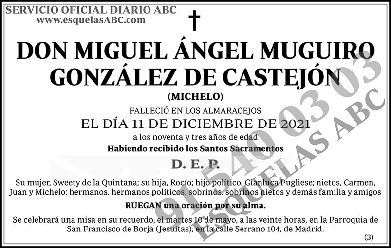 Miguel Ángel Muguiro González de Castejón
