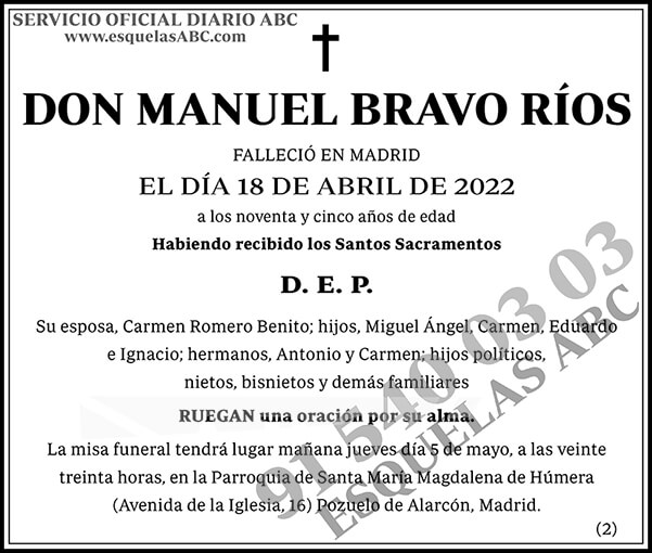 Manuel Bravo Ríos