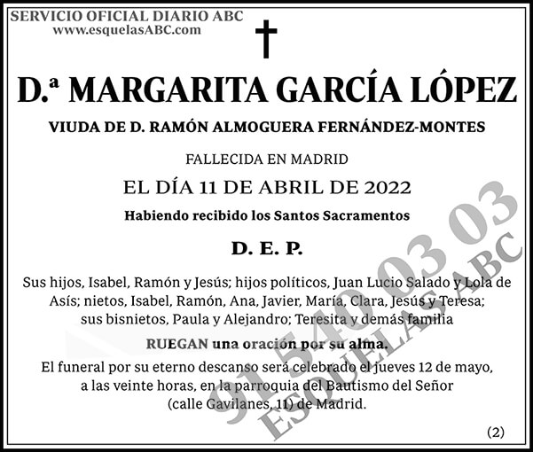 Margarita García López