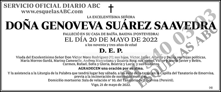 Genoveva Suárez Saavedra