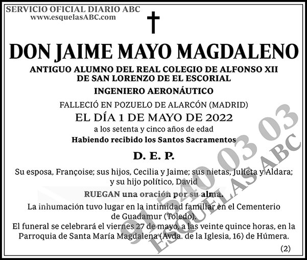 Jaime Mayo Magdaleno