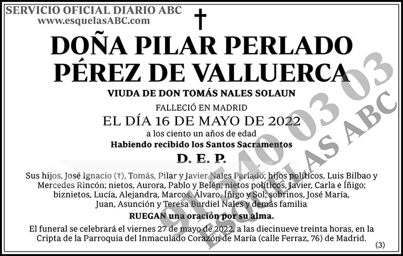 Pilar Perlado Pérez de Valluerca
