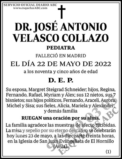 José Antonio Velasco Collazo
