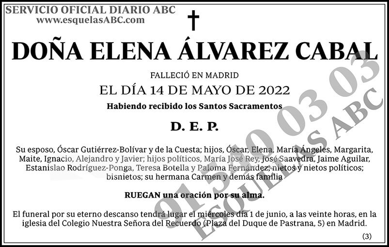 Elena Álvarez Cabal