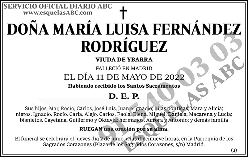 María Luisa Fernández Rodríguez