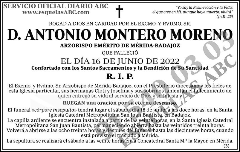 Antonio Montero Moreno