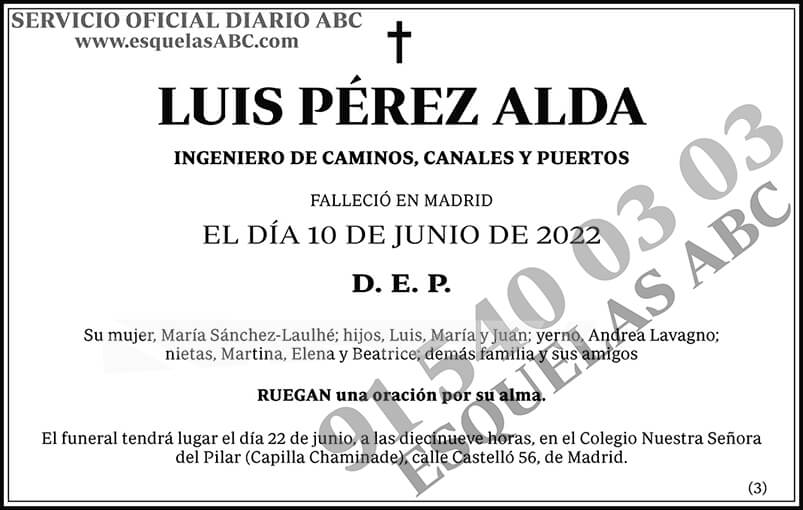 Luis Pérez Alda