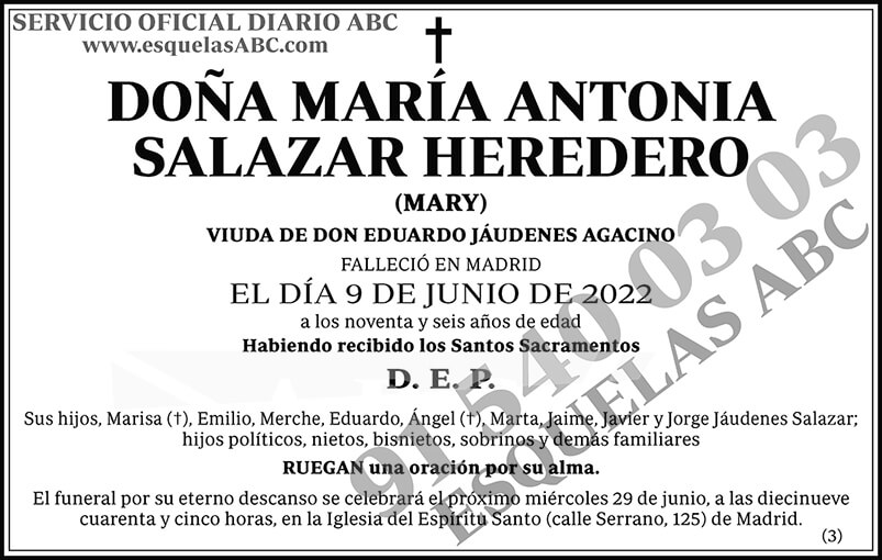 María Antonia Salazar Heredero