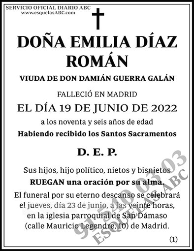 Emilia Díaz Román