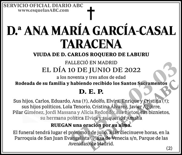 Ana María García-Casal Taracena