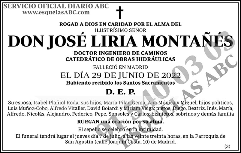 José Liria Montañés
