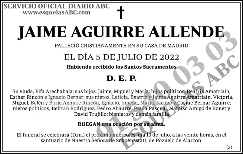 Jaime Aguirre Allende