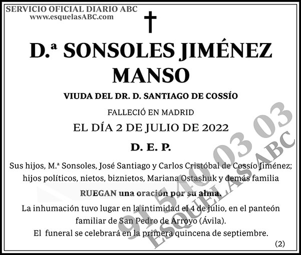 Sonsoles Jiménez Manso