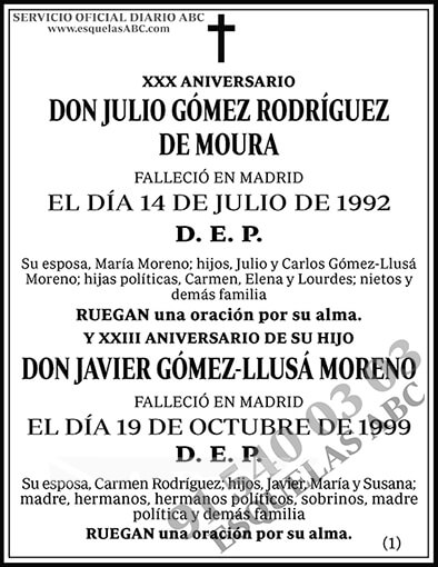 Julio Gómez Rodríguez de Moura