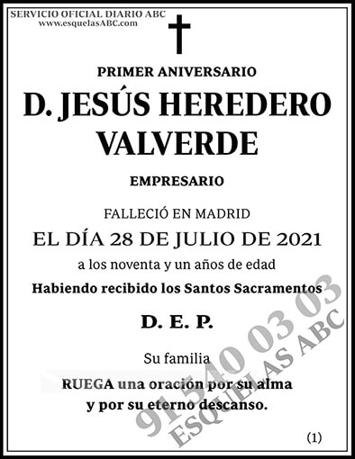 Jesús Heredero Valverde