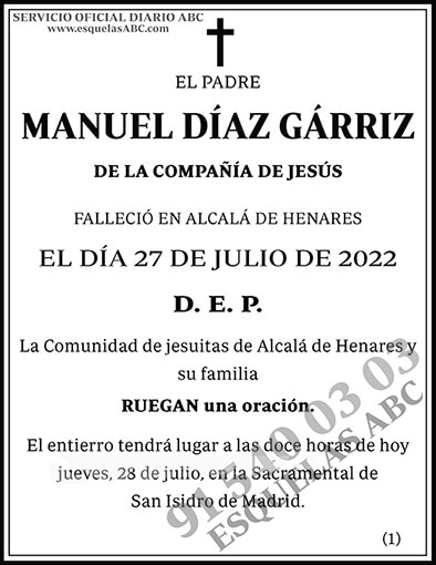 Manuel Díaz Gárriz