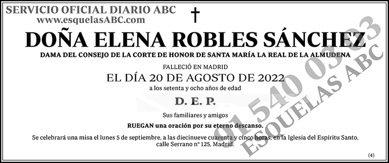Elena Robles Sánchez