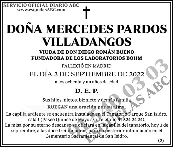 Mercedes Pardos Villadangos