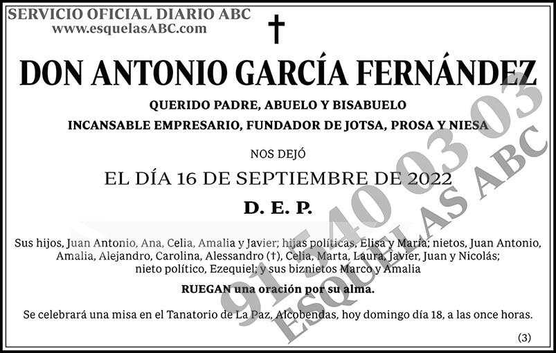 Antonio García Fernández