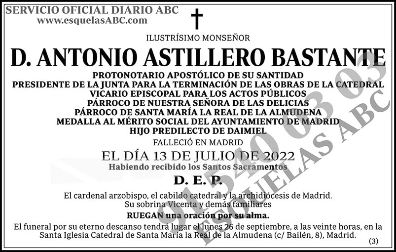Antonio Astillero Bastante
