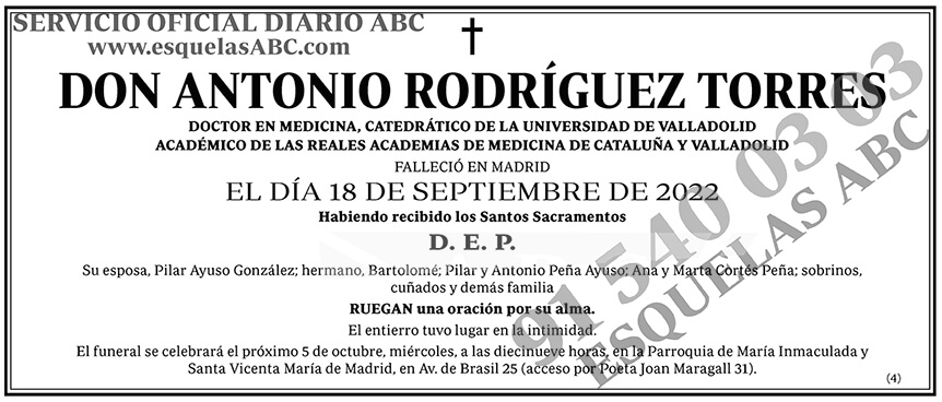 Antonio Rodríguez Torres