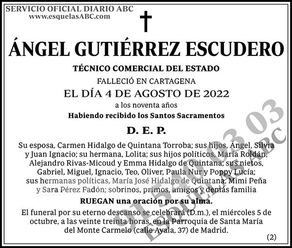 Ángel Gutiérrez Escudero