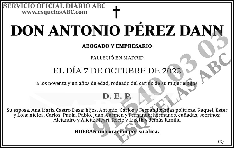Antonio Pérez Dann