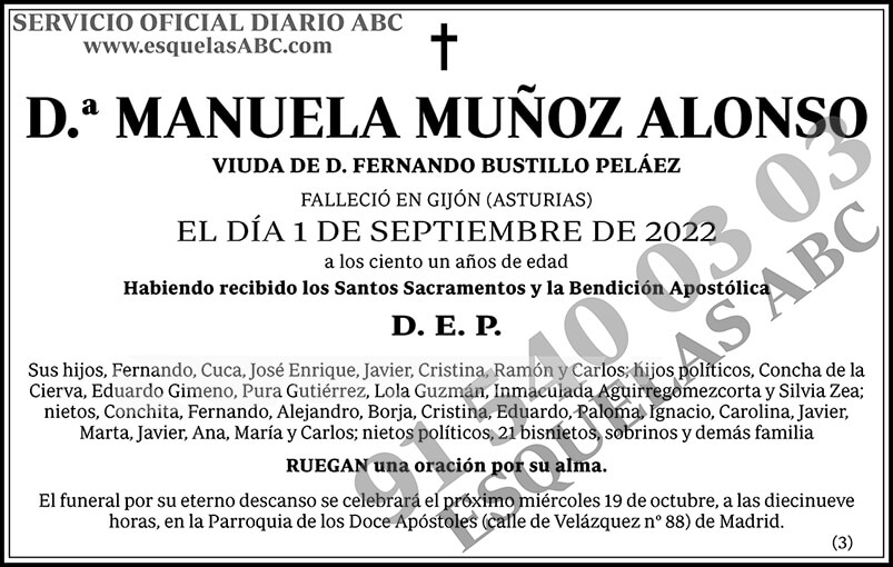 Manuela Muñoz Alonso