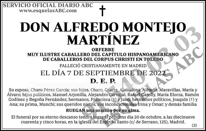 Alfredo Montejo Martínez