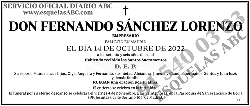 Fernando Sánchez Lorenzo