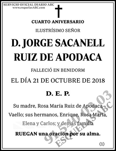 Jorge Sacanell Ruiz de Apodaca