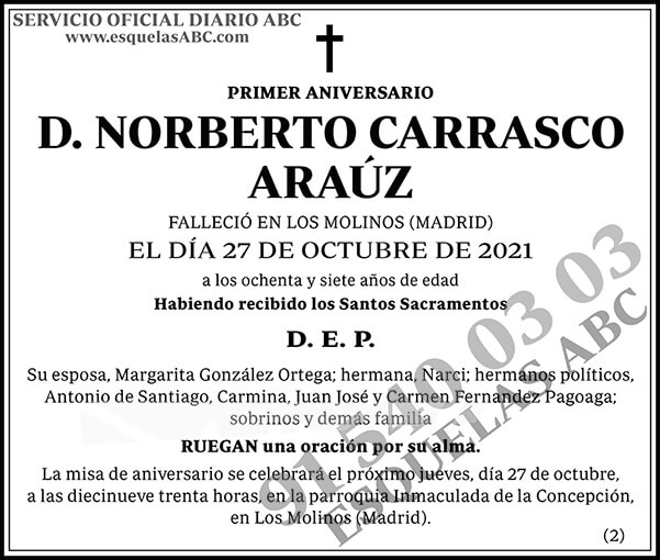 Norberto Carrasco Araúz