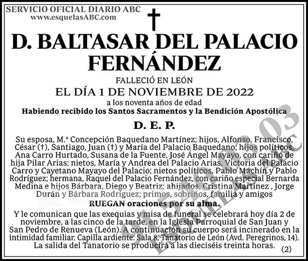 Baltasar del Palacio Fernández
