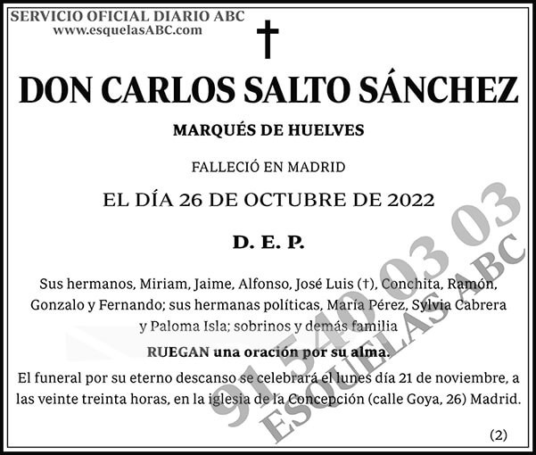 Carlos Salto Sánchez