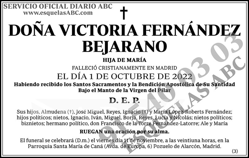 Victoria Fernández Bejarano
