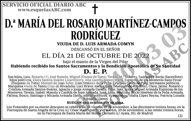 María del Rosario Martínez-Campos Rodríguez