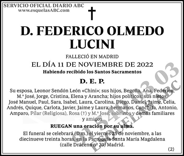 Federico Olmedo Lucini