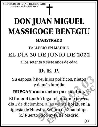Juan Miguel Massigoge Benegiu